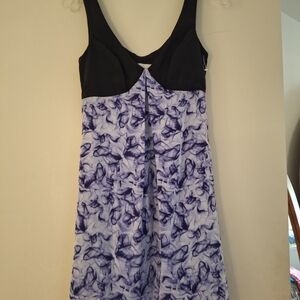 Elegant Black and Blue Women's Sleepwear